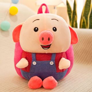 Balo thú bông cho bé trai bé gái size 30cm ,đáng yêu chất nhung mịn