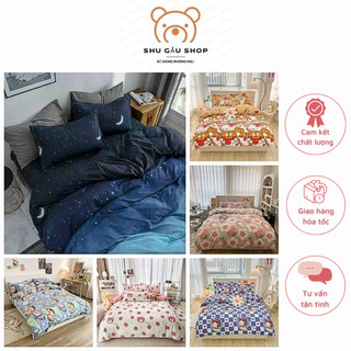 Bộ chăn ga gối cotton poly nhập khẩu được chọn mẫu