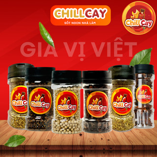 Tiêu sọ trắng đà lạt chillcay tiêu sọ nguyên chất lọ 80gr