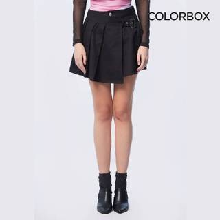 Colorbox Chân Váy Mini Chéo Vạt Xếp Ly