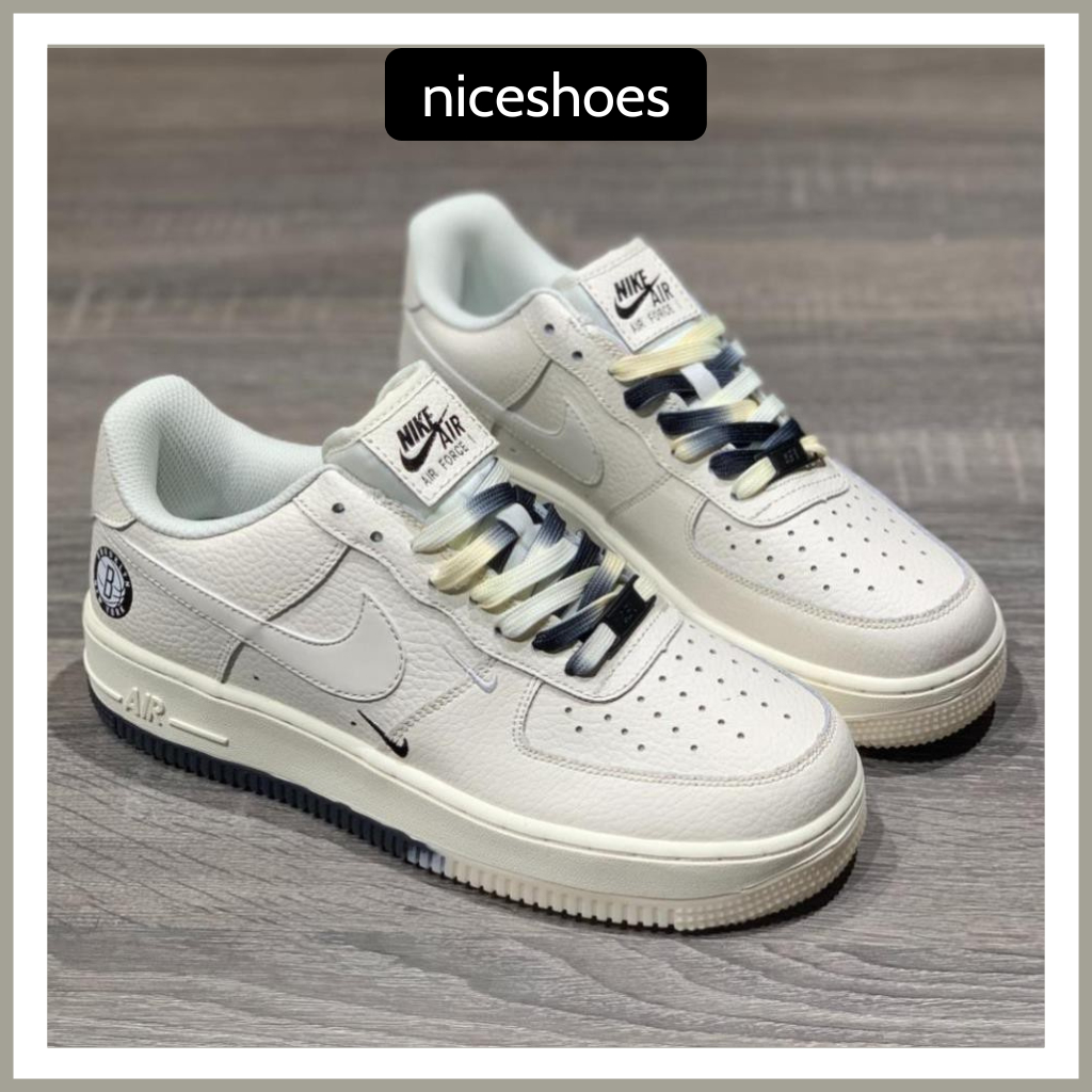 Giày Nike_AF1 Âm Dương Nam Nữ, Giày Thể Thao AF1 Âm Dương Vệt Phản Quang Bản Trung Đế Air Full PK - Niceshoes | BigBuy360 - bigbuy360.vn