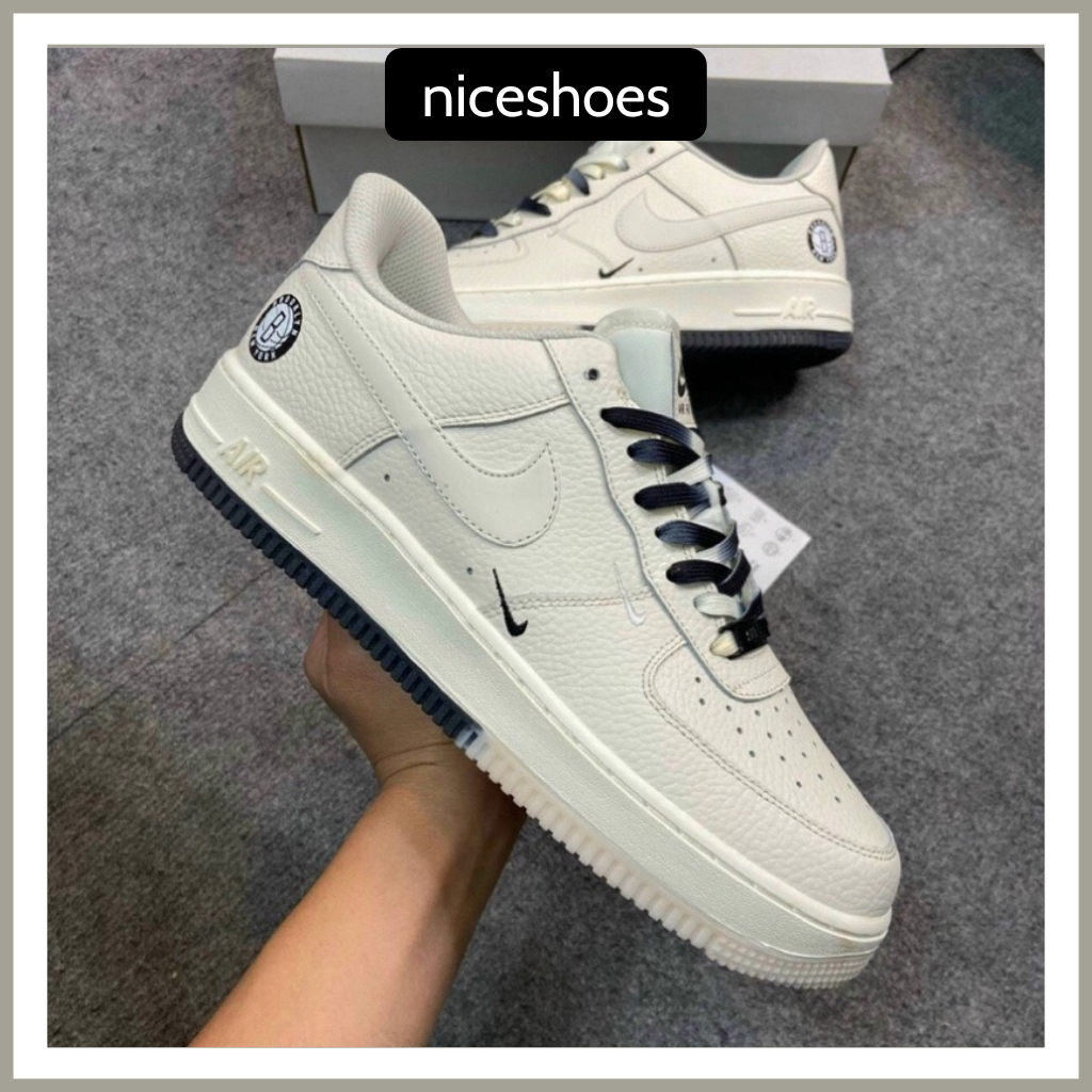 Giày Nike_AF1 Âm Dương Nam Nữ, Giày Thể Thao AF1 Âm Dương Vệt Phản Quang Bản Trung Đế Air Full PK - Niceshoes | BigBuy360 - bigbuy360.vn