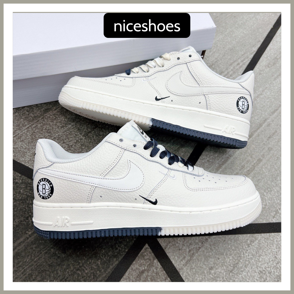 Giày Nike_AF1 Âm Dương Nam Nữ, Giày Thể Thao AF1 Âm Dương Vệt Phản Quang Bản Trung Đế Air Full PK - Niceshoes | BigBuy360 - bigbuy360.vn