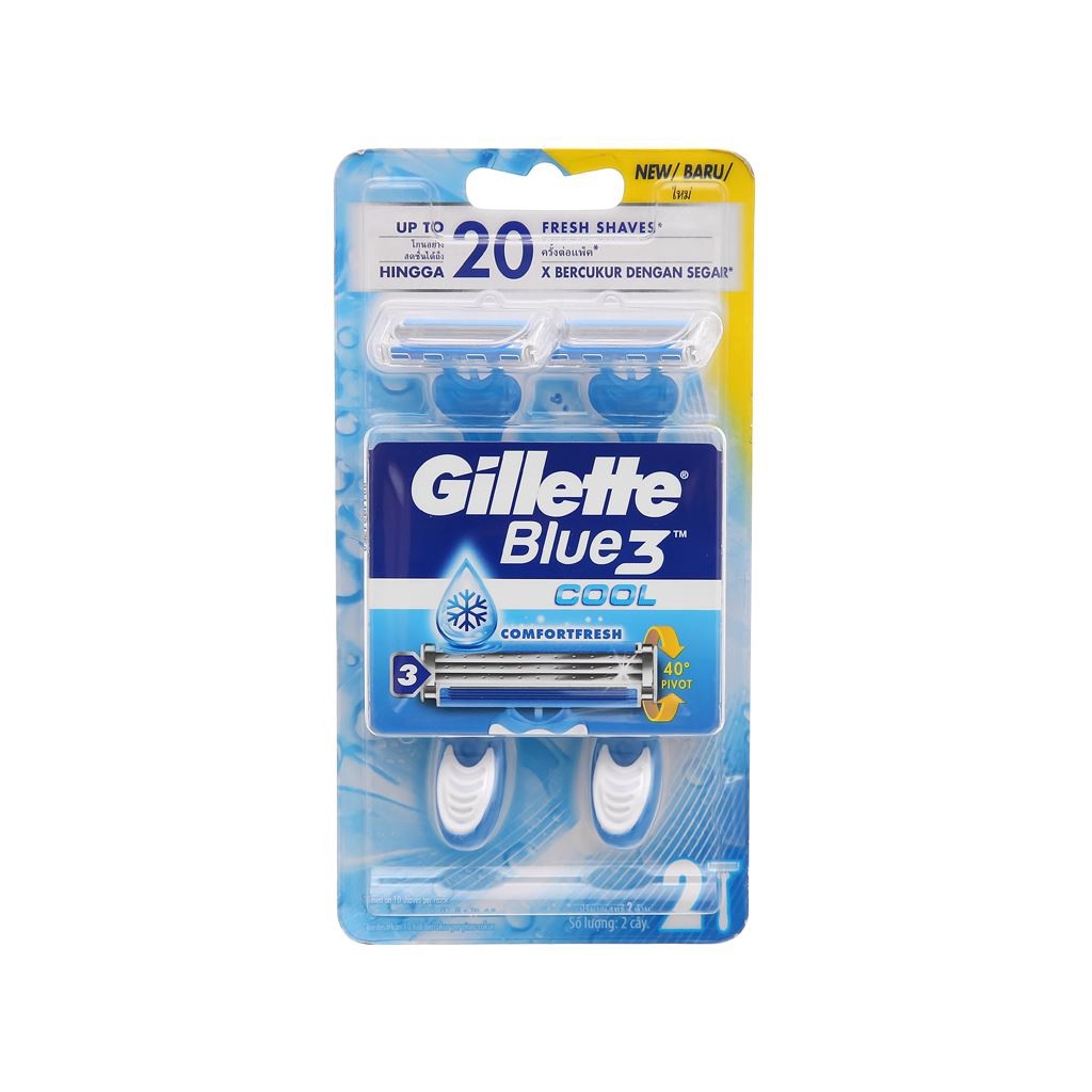 Dao Cạo Râu Gillette Blue 3 cool mát lạnh