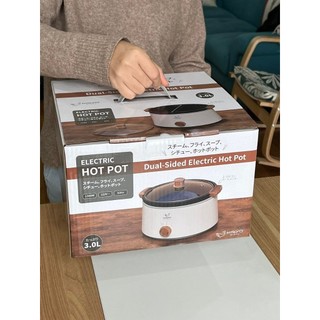 Nồi lẩu điện 2 ngăn Kaiyo 3lit KHP-055 hàng chính hãng bảo hành 2 năm