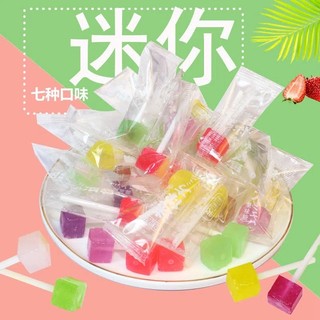 Kẹo mút mini mix vị trái cây/ kẹo cứng vị trái cây/ kẹo mút hoa quả cho bé
