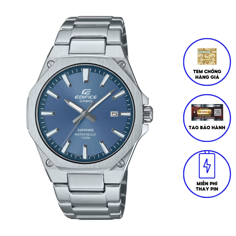 Đồng Hồ Casio Nam Dây Kim Loại EDIFICE EFR-S108D-2AVUDF Chính Hãng