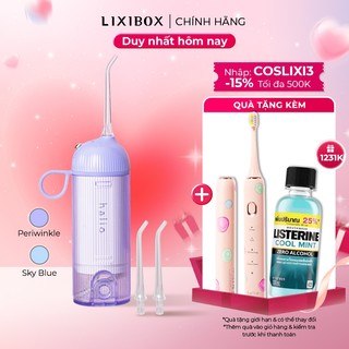  Máy Tăm Nước Cầm Tay Halio UltraClean Oral Irrigator - Periwinkle
