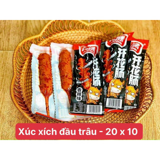 Xúc xích xiên que đầu bò