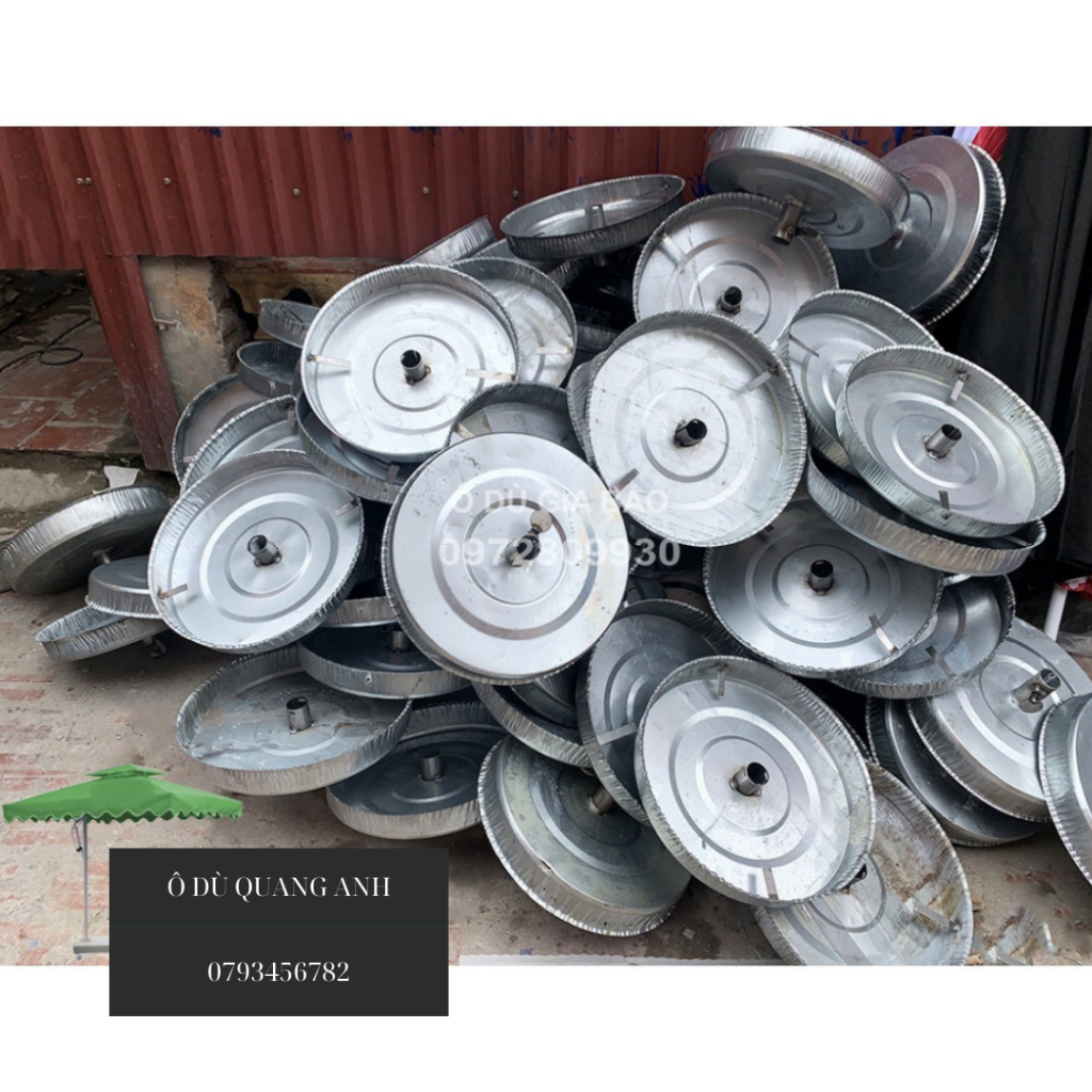 Chân đế ô dù chính tâm 15kg (Chưa bê tông tiết kiệm vận chuyển)