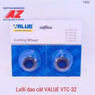 SET 02 lưỡi cắt ống đồng VALUE VTC-32