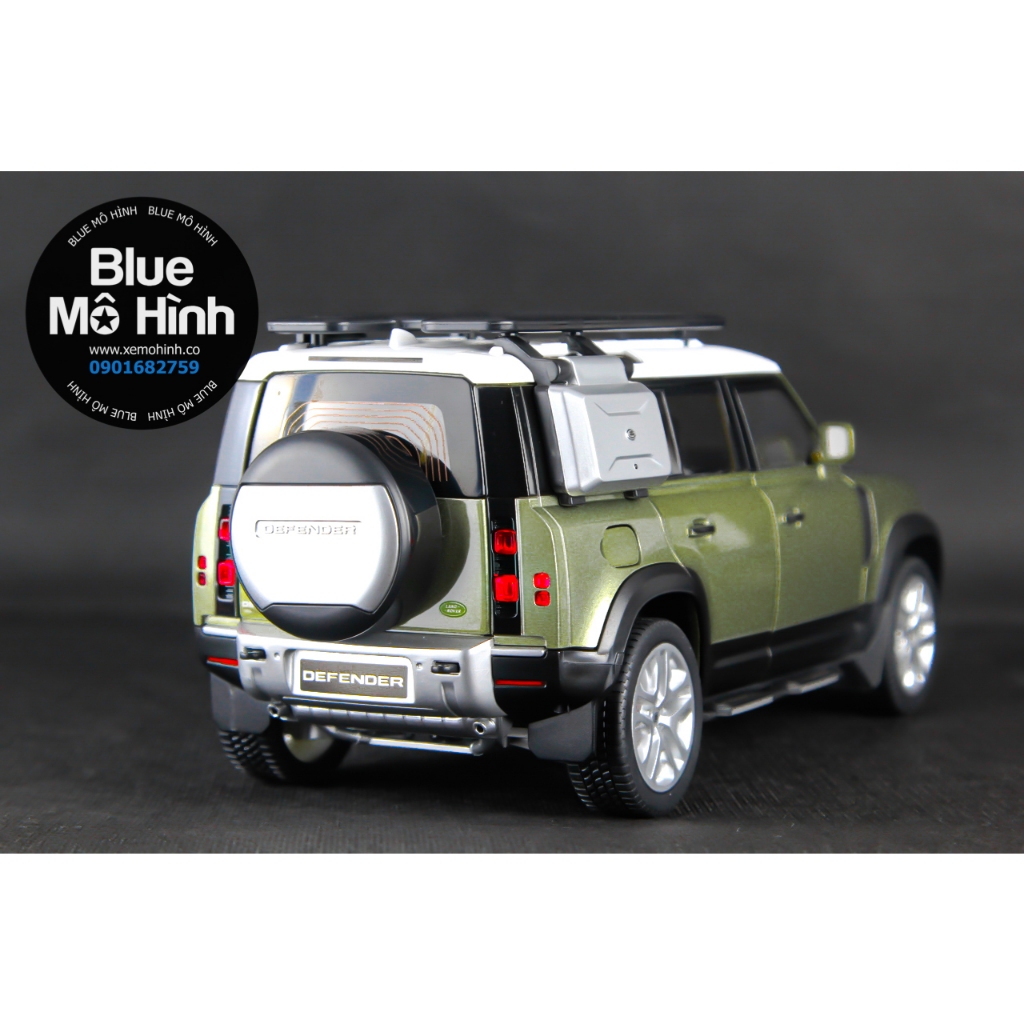 Xe mô hình SUV Land Rover Defender 1:18