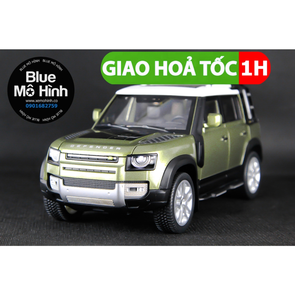 Xe mô hình SUV Land Rover Defender 1:18