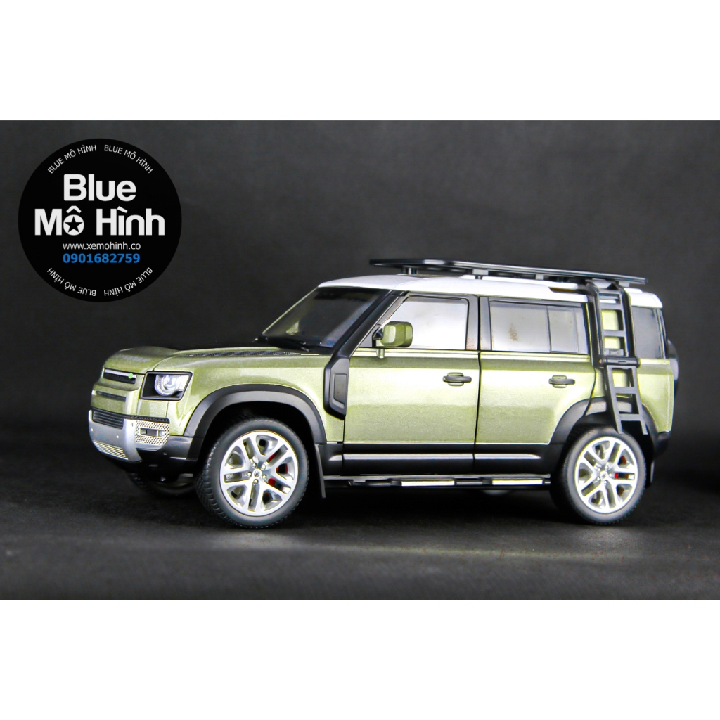 Xe mô hình SUV Land Rover Defender 1:18