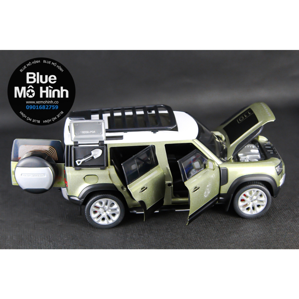 Xe mô hình SUV Land Rover Defender 1:18