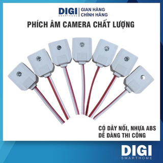 Phích cắm âm lắp camera có dây nối - phích cắm dương lắp camera, cơ điện - chất liệu nhựa abs - digi smart vn