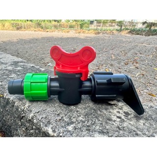 Van khóa gài khởi thủy nhỏ giọt 16mm cho dây mềm