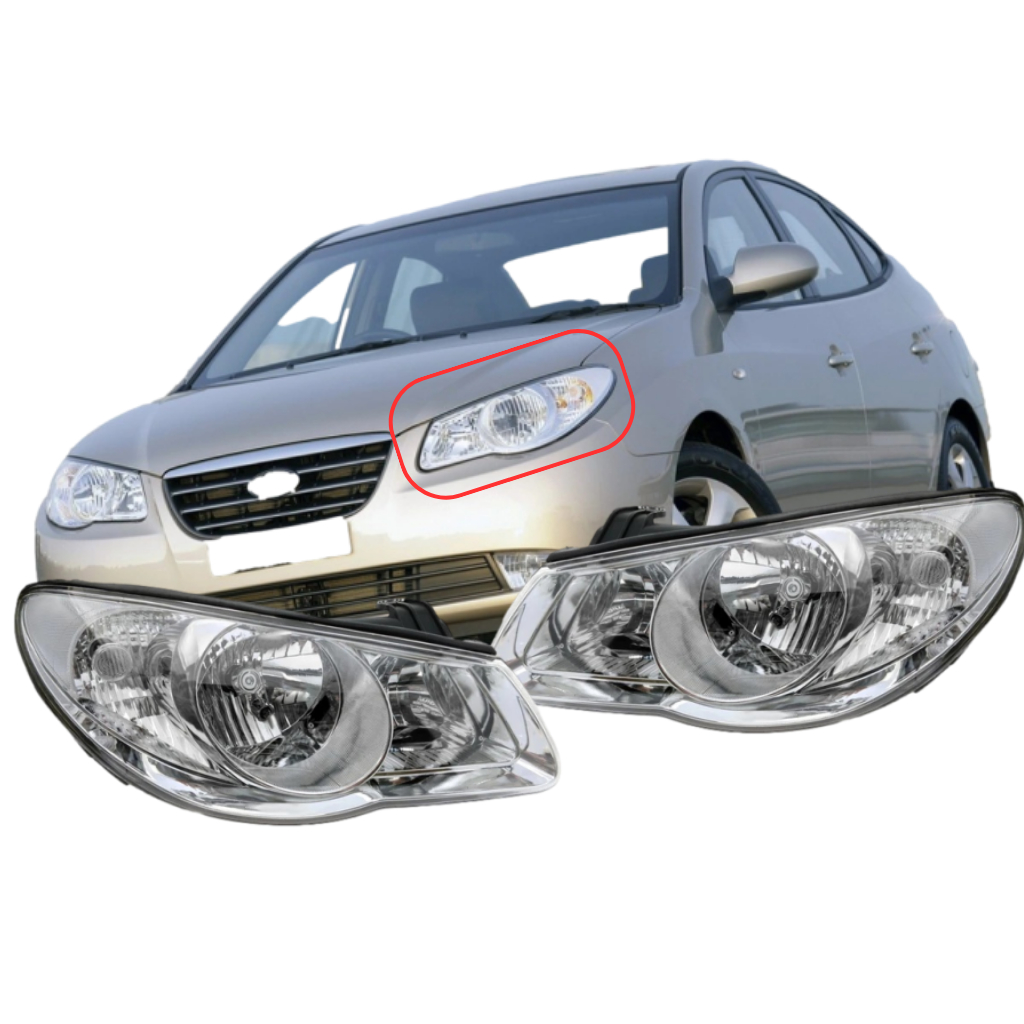 Đèn pha của xe ô tô ELANTRA đời 2008-2010