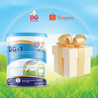 Sữa Dê Công Thức DG-1 400gr [kèm quà tặng]
