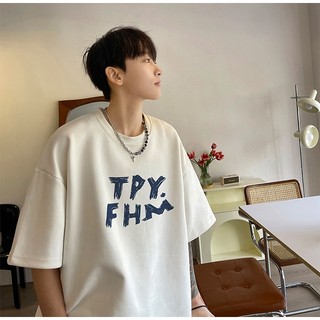 Áo Phông Form Rộng TPY-FHM Áo Thun Tay Lỡ Nam Nữ Unisex chất liệu cotton thoáng mát