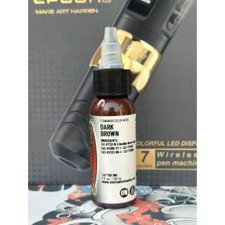 Mực xăm chính hãng Eternal Dark Brown