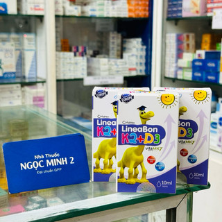 ✅ lineabon k2+d3 cung cấp vitamin cho bé chai 10ml vitamin d3 k2