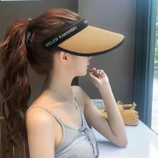 Mũ chống nắng nửa đầu - Mũ cói nữ che nắng cao cấp chắc chắn kiểu cách đẹp - Didooglt