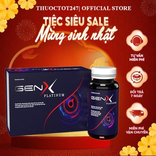 ✅ Gen x Platinum chính hãng, tăng cường sinh lý nam kéo dài thời gian quan hệ