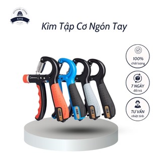 Kìm Bóp Tay Chuyên Dụng Luyện Tập Cơ Ngón Tay 5-60Kg Tùy Chỉnh Tiện Dụng Dễ Dàng GVQ Store