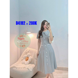 Đầm sơ mi thanh lịch