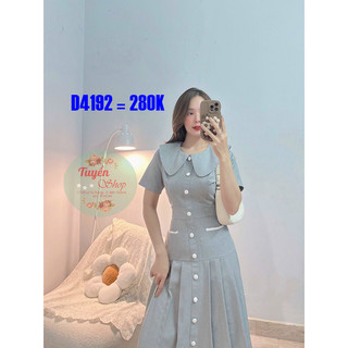 Đầm sơ mi thanh lịch
