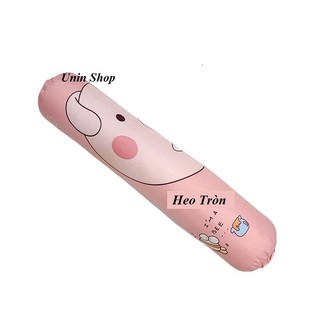 XẢ KHO Vỏ gối ôm, áo gối ôm Cotton Poly họa tiết ngộ nghĩnh kích thước 30x100 (cm) [Mặt lợn]