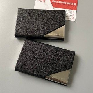 Hộp đựng namecard cao cấp sang trọng lịch lãm, Ví đựng danh thiếp gặp khách hàng, Hộp đựng thẻ card sang trọng.