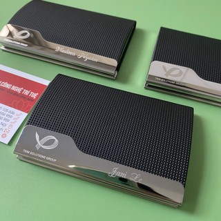 Ví đựng namecard khắc logo Vietcombank