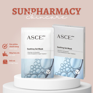 [Hàng công ty] Mask ASCE Plus Soothing Gel - Mặt Nạ Siêu Phục Hồi, Làm Mát Dịu Da, Chống Lão Hóa