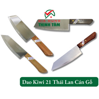 Dao kiwi 21 cán gỗ bản lớn thái lan chính hãng