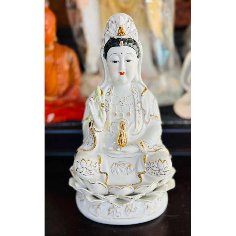 TƯỢNG QUAN ÂM SỨ CAO 30cm