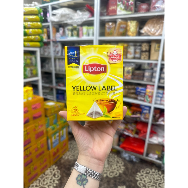 [ Mẫu Mới ] Trà Lipton Túi Lọc - 25 Túi/Hộp