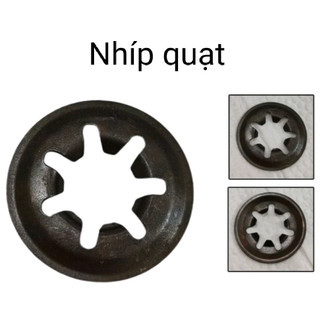 Nhíp quạt, phe chặn bạc quạt