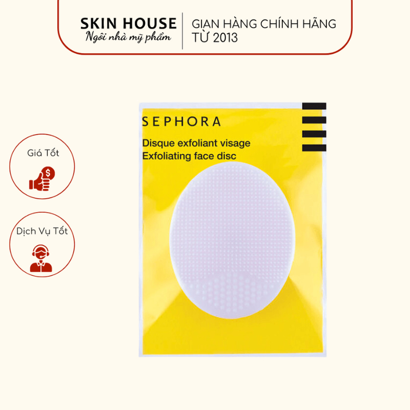 Miếng Rửa Mặt Sephora Exfoliating Face Disc