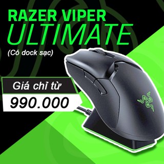 CHÍNH HÃNG - Chuột không dây RAZER Viper Ultimate- Chính hãng bảo hành 12 tháng