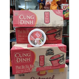 Thùng 12 bát phở bò hà nội cung đình