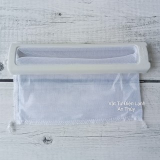 Túi lưới lọc máy giặt toshiba, sharp 10kg kích thước 4cm x 19cm
