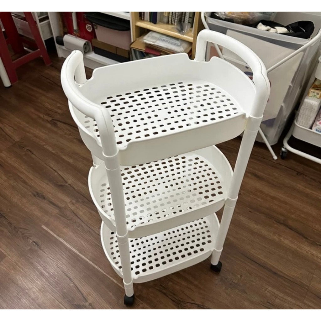 Kệ MỚI Đựng Đồ Đa Năng 3 Tầng , Kệ Xe Đẩy Để Đồ 3 Tầng 4 Tầng Có Bánh Xe Di Chuyển