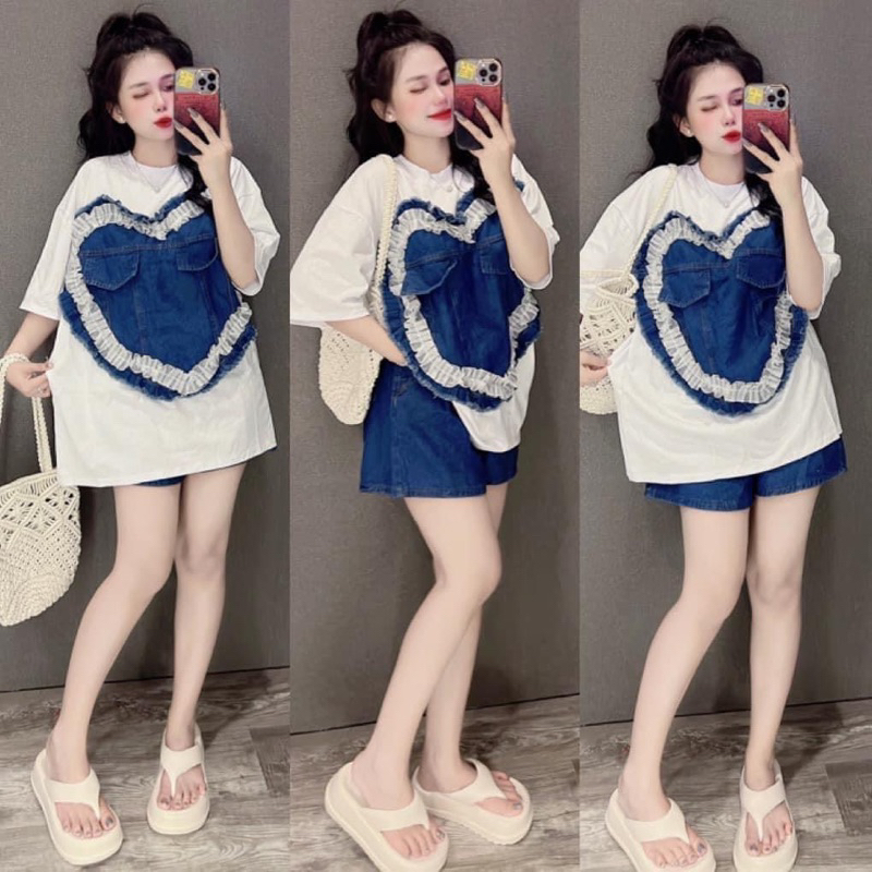 SET THUN PHỐI BÈO REN[BIGSIZE ĐẶNG MỸ DUYÊN 55-90KG] ẢNH CHỤP THẬT