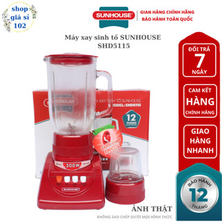 Máy xay sinh tố SUNHOUSE SHD5115 - bảo hành chính hãng 12 tháng