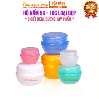 HŨ NẤM 5G - 10G/ CHIẾT KEM DƯỠNG, MỸ PHẨM