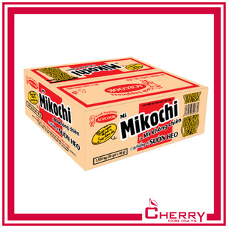 Thùng 24 gói mì không chiên Mikochi sườn heo 80g
