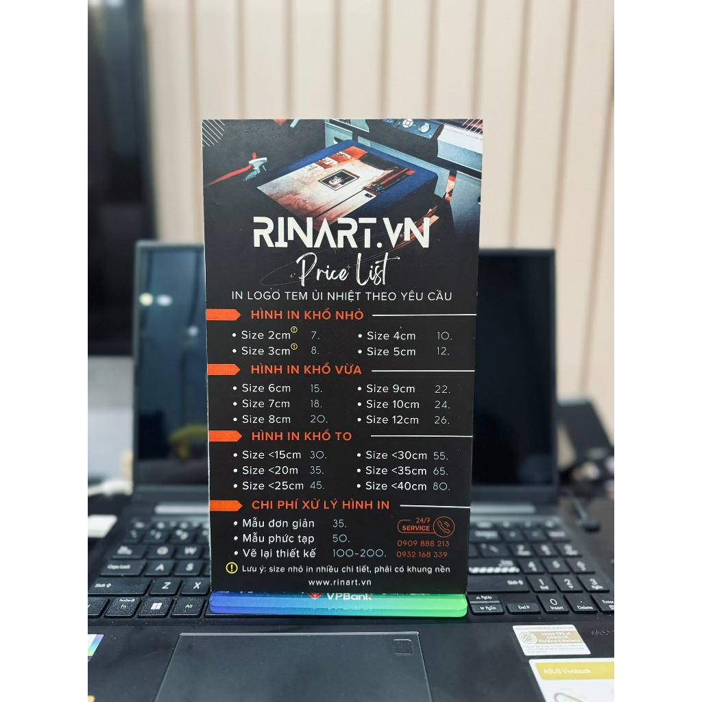 [IN] Ấn Menu Cứng Dày Để Bàn Formex (Format) Kt: A5, A4, A3 THEO YÊU CẦU