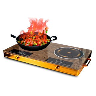 Bếp Hồng Ngoại Đôi Cảm Ứng, Mặt Kính Cường Lực, Bếp Điện Đôi, Công Suất 3500W